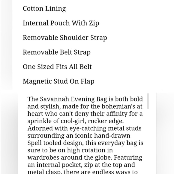 Spell Savannah convertible bag crossbody - Picture 11 of 11